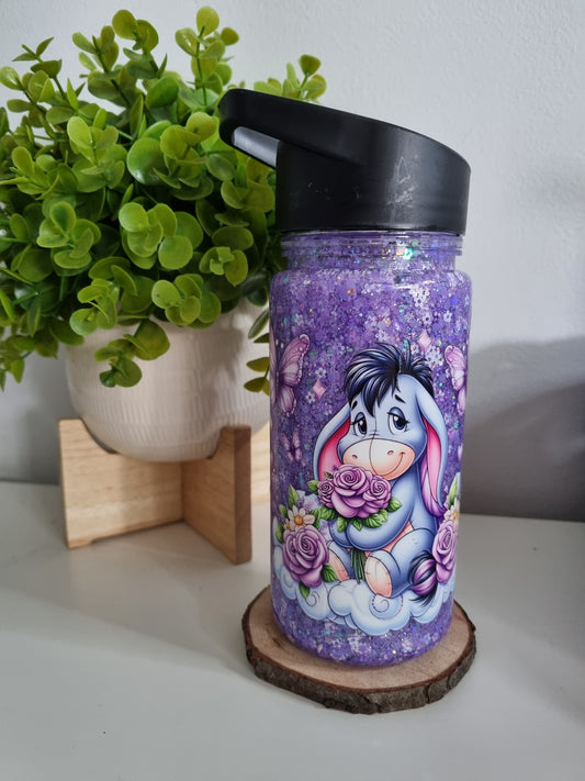 Eeyore Butterflies 10oz Snow Globe kids bottle