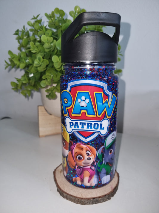 Paw Patrol 10oz Snow Globe kids bottle