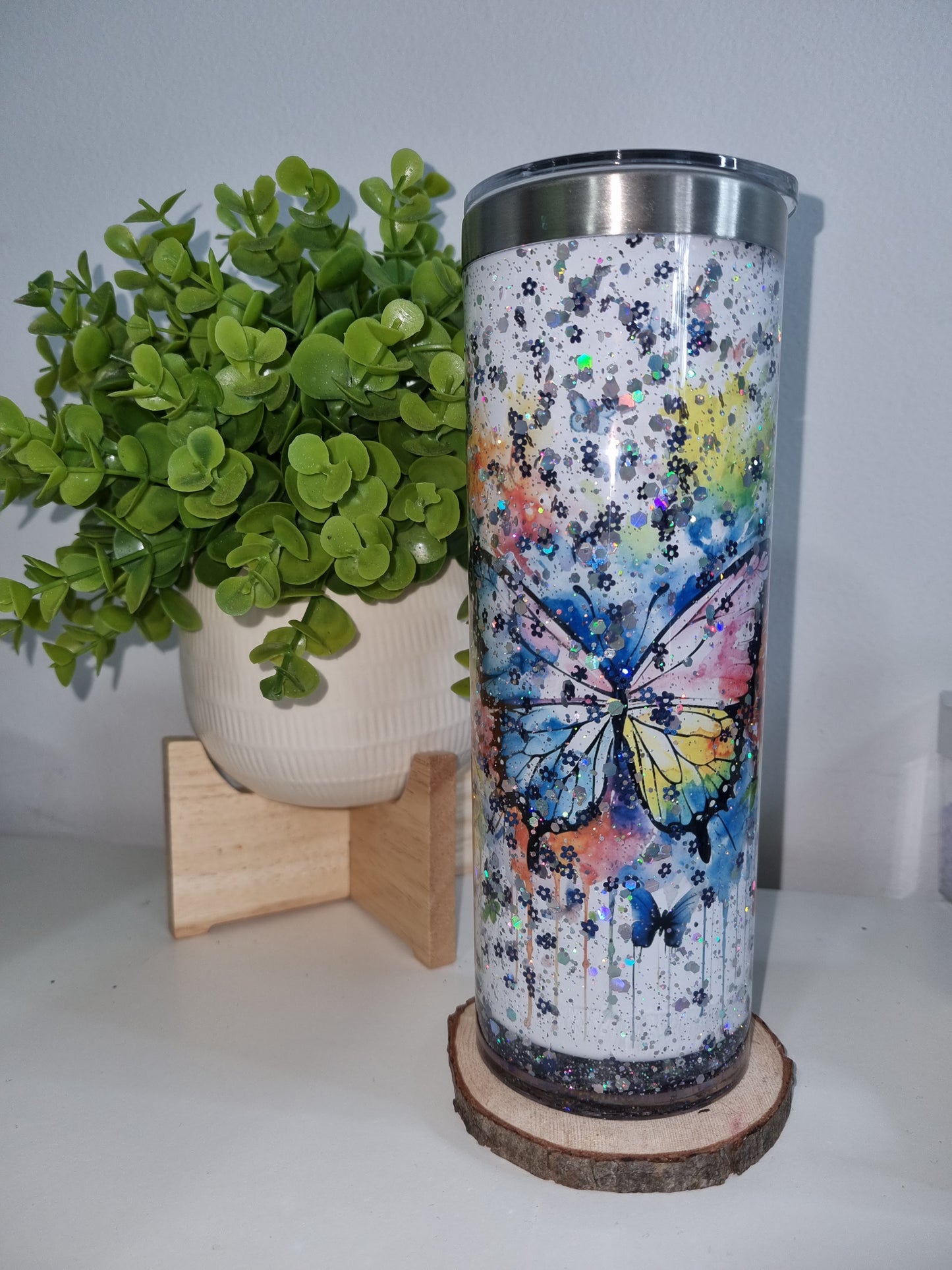 Story board Tumbler, butterfly design 🦋