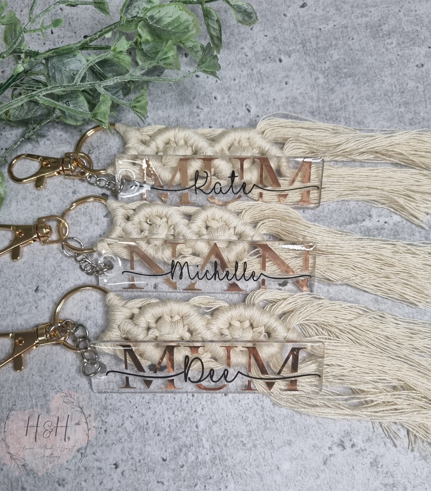 Macrame Keychain